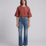 Blusa con Volant WKDBREAK 26151111526 014 CILIEGIA WEEKEND 
