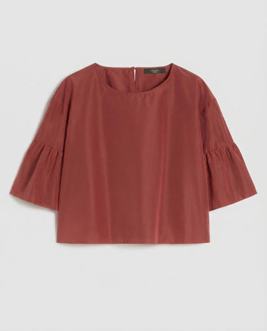 Blusa con Volant WKDBREAK 26151111526 014 CILIEGIA WEEKEND 