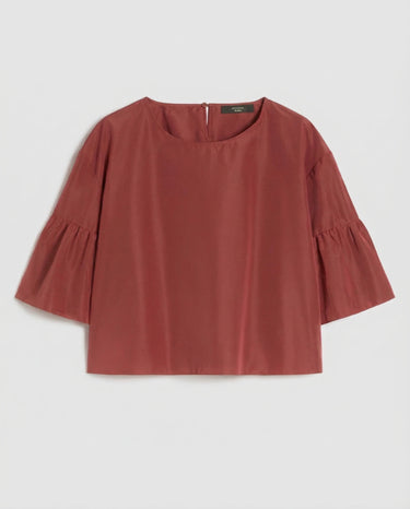 Blusa con Volant WKDBREAK 26151111526 014 CILIEGIA WEEKEND 