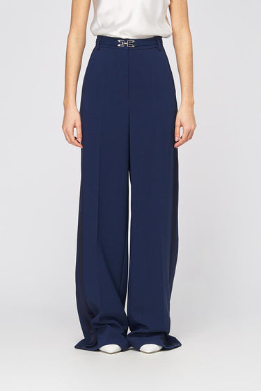 Pantalone con cintura PA08751E2 PA08751E2 DC8 OLTREMARE ELISABETTA FRANCHI 