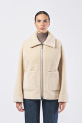 Capospalla FRESA 252345603 montone FRESA 252345603 001 PANNA MARELLA