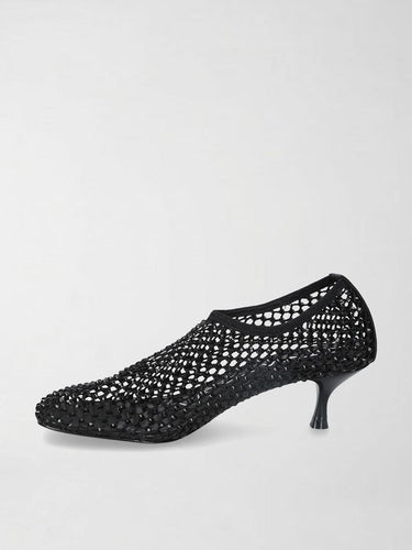 Pumps con strass R14 CONNIE NERO STRATEGIA 