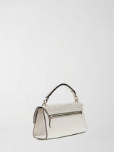 Borsa a tracolla Patsie con borchie HWZE99 19200 OFF WHITE GUESS 
