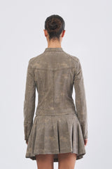 Bomber estell W5BL51 W2490 F1E8 KHAKU TAN MULTI GUESS