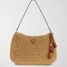 Borsa a Spalla Ofelia Hobo Naturale HWWG99 23010 NATURAL/COGNAC GUESS 