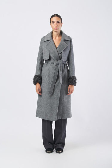 Cappotto CFC0125524003 CFC0125524003 B386 GRIGIO SCURO RINASCIMENTO