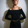 Abito AM34S57E2 di maglia AM34S57E2 110 NERO ELISABETTA FRANCHI