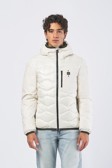 Giubbotto albert 25WBLUC08078-006355 129 WHITE BLAUER 