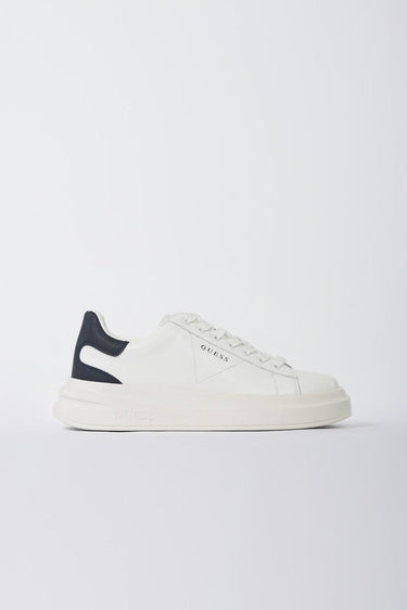 Sneaker elba FMPELB LEA12 FMPELB LEA12 WHITE BLUE GUESS 