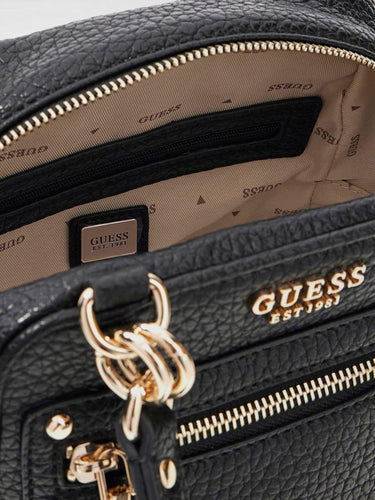 Borsa a tracolla Marsha Box in ecopelle Nero HWBG95 01170 BLACK GUESS 