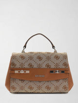 Borsa a Mano Melinda Logo Beige HWJP99 02200 LATTE LOGO GUESS 