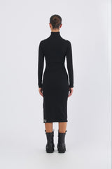 Abito AM03S56E2 di maglia AM03S56E2 EF3 NERO/MILK ELISABETTA FRANCHI 