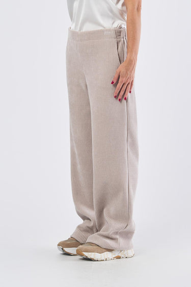 Pantalone FOSTER 252578601 jersey velluto a coste FOSTER 252578601 001 CACHA EMME MARELLA 