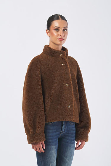 Capospalla reversibile ecocamoscio VICENZA 252545603 VICENZA 252545603 002 COGNAC EMME MARELLA 