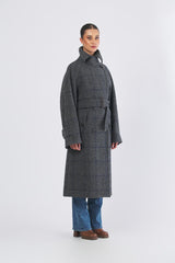 Cappotto SESTRI 252505161226  tweed lana/nylon SESTRI 252505161226 002 GALLES WEEKEND