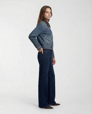Giacca di jeans Cropped PBITARSIO 2611041017 001 COUNTRY INDIGO PENNY BLACK 