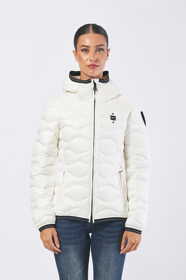 Giubbott camelia 25WBLDC03095-006047 100BI BIANCO OTTICO INT. BIANC BLAUER 