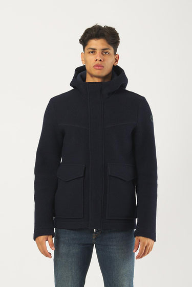 Giubbotto 1146 con cappuccio ed ampie tasche 1146 68 BLU COLMAR