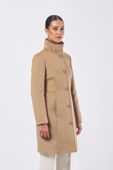 Cappotto LIZ 2521016013 drap lana LIZ 2521016013 012 CAMMELLO PENNY BLACK 