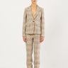 Giacca NUIT1 252504613 gabardine bistretch tinto filo fantasia NUIT1 252504613 003 CHECK PICCOLO EMME MARELLA 