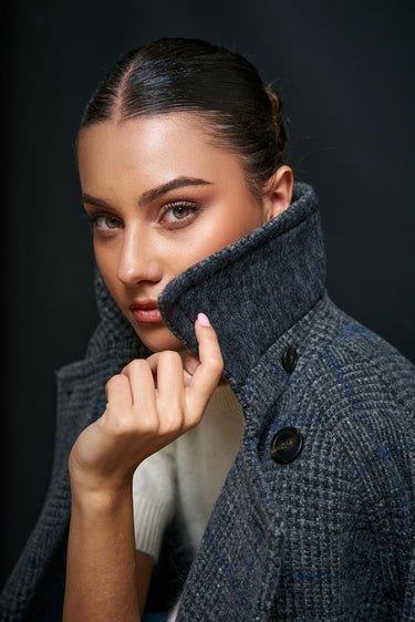 Cappotto SESTRI 252505161226  tweed lana/nylon SESTRI 252505161226 002 GALLES WEEKEND 