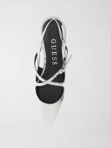 Sandali Elyze Logo FLJCSR LEM05 SILVER GUESS 