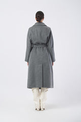 Cappotto TEMPERA 25250160826  orsetto lana/alpaca TEMPERA 25250160826 005 GRIGIO WEEKEND