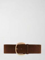 Cintura Larga in Pelle Scamosciata da Donna BW9309 P5460 BROWN GUESS 