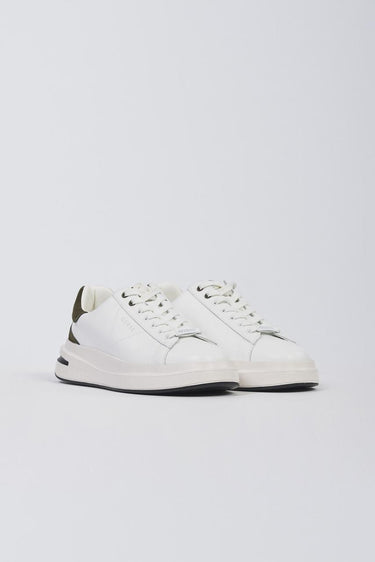 Sneaker elba FMTLBA LEL12 WHITE GREEN GUESS 