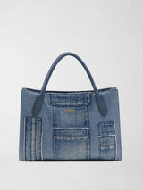 Borsa a mano Jodi Tote Blu Denim HWDM97 69220 DENIM MULTI GUESS 