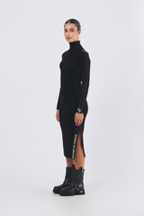 Abito AM03S56E2 di maglia AM03S56E2 EF3 NERO/MILK ELISABETTA FRANCHI 