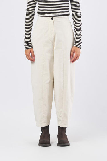 Pantalone P003VI carrot P003VI AVORIO NEIRAMI