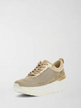 Runner con logo Runit 4G FLPRN3 FAB12 PLATINO GUESS