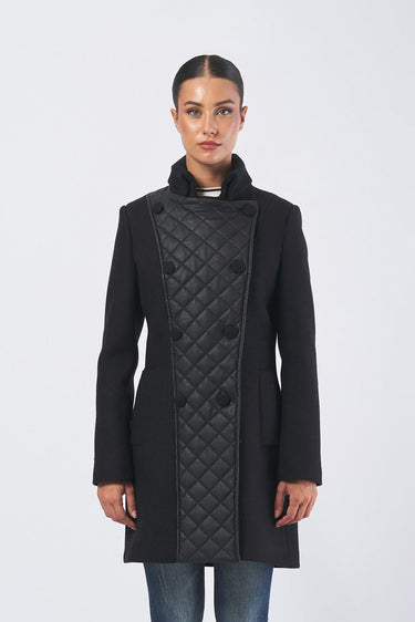 Cappotto CFC0125621003 lungo CFC0125621003 B001 NERO RINASCIMENTO