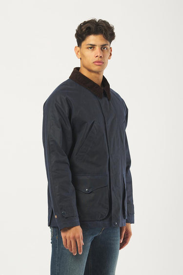 Giubbotto 7071 caban int. tartan 7071 NAVY MANIFATTURA CECCARELLI 