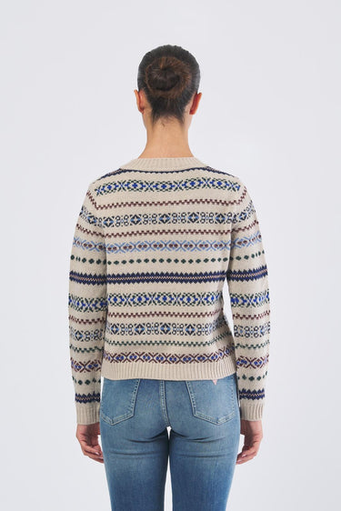 Maglia QUIRITE 25253663026  filato alpaca/lana QUIRITE 25253663026 025 FAIRISLE WORK WEEKEND 