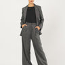 Blazer CALATE 252504607 flanella leggera misto lana CALATE 252504607 006 BIANCO/NERO EMME MARELLA 