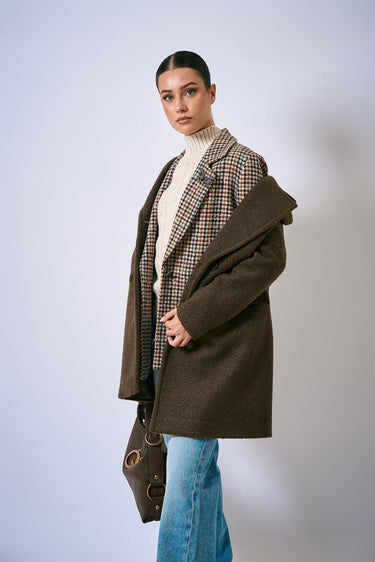 Cappotto CFC0125801003 CFC0125801003 B401 CIOCCOLATO RINASCIMENTO