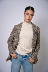 Giacca EC31083Q385 quadri EC31083Q385 UNICA ECO