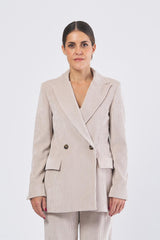 Blazer TOPAZIO 2525046102 velluto a coste stretch TOPAZIO 2525046102 002 CACHA EMME MARELLA 