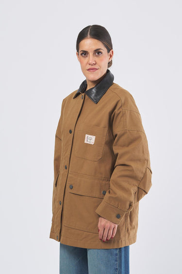 Giacca BOZEN 25254860526  canvas puro cotone BOZEN 25254860526 003 CAMMELLO WEEKEND