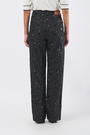 Pantalone CFC0125246003 palazzo CFC0125246003 B001 NERO RINASCIMENTO