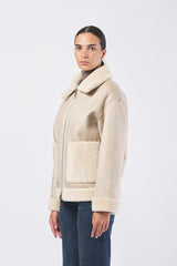 Capospalla FRESA 252345603 montone FRESA 252345603 001 PANNA MARELLA