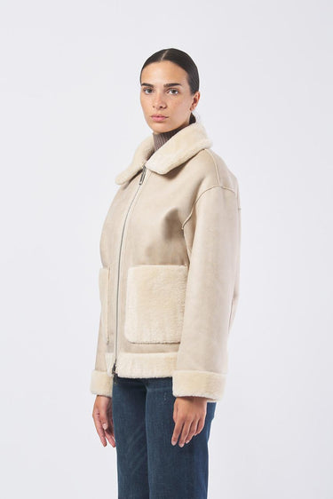 Capospalla FRESA 252345603 montone FRESA 252345603 001 PANNA MARELLA