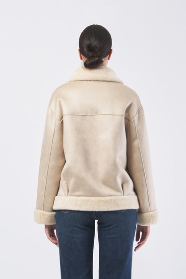 Capospalla FRESA 252345603 montone FRESA 252345603 001 PANNA MARELLA