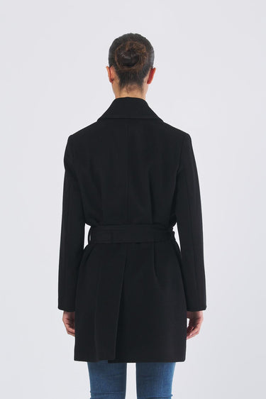 Cappotto ERSILIA 252301608 drap lana cachemire ERSILIA 252301608 003 NERO MARELLA