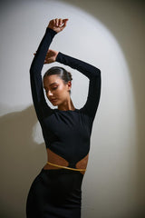 Abito AM24S56E2 di maglia AM24S56E2 110 NERO ELISABETTA FRANCHI