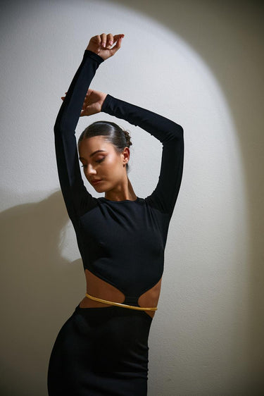 Abito AM24S56E2 di maglia AM24S56E2 110 NERO ELISABETTA FRANCHI