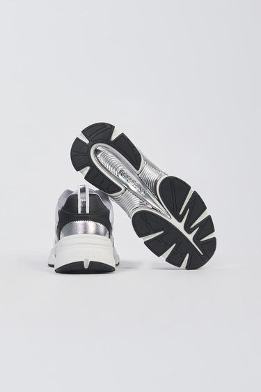 Sneaker ibitha FLTIBI ELE12 WHITE BLACK GUESS