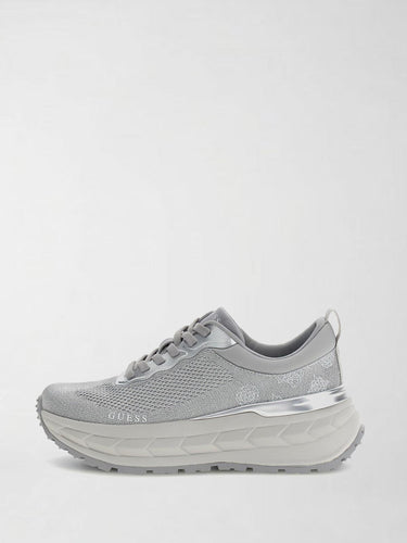 Runner con logo Runit 4G FLPRN3 FAB12 SILVER GUESS 